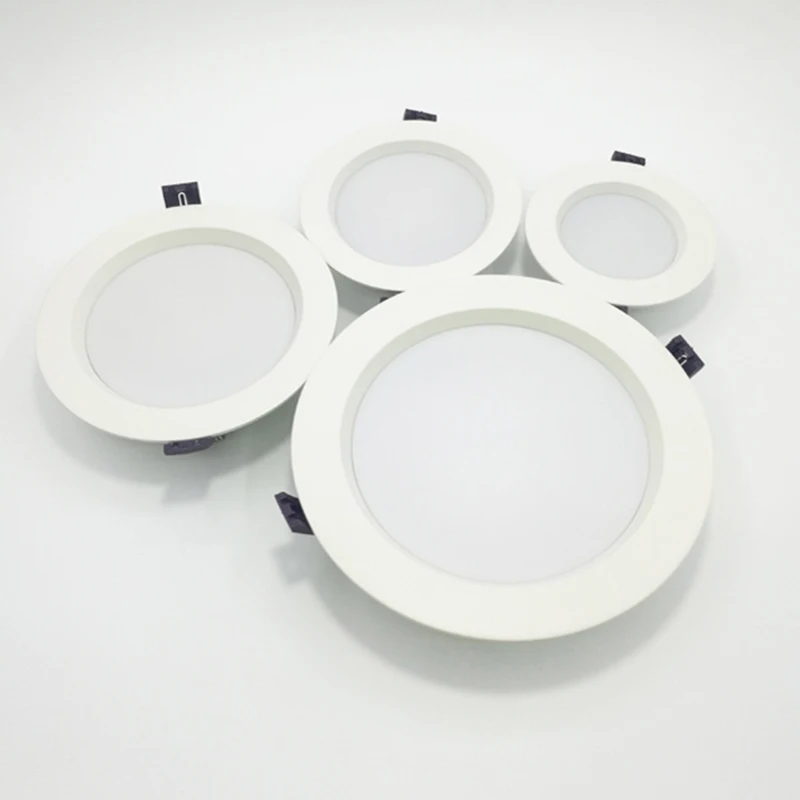 Deep anti glare spotlight high quality embedded round ceiling light 9w 18w 30w wall washer lights commercial smd led downlight