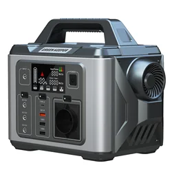 Greenkeeper Lithium Battery Solar Power Station Generator Portable Solar Energy System 300w 296Wh For Activities