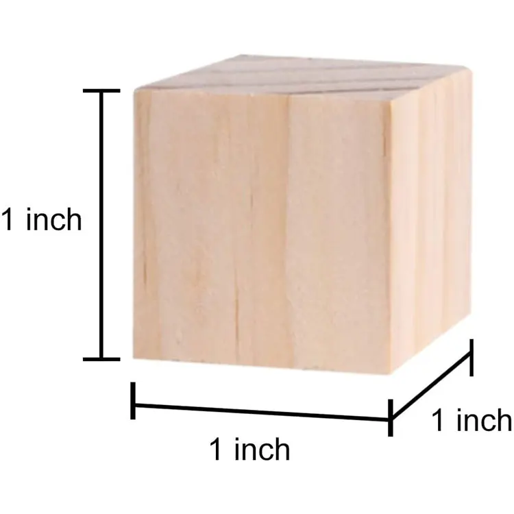 unfinished wooden educational block toys wood building blocks custom