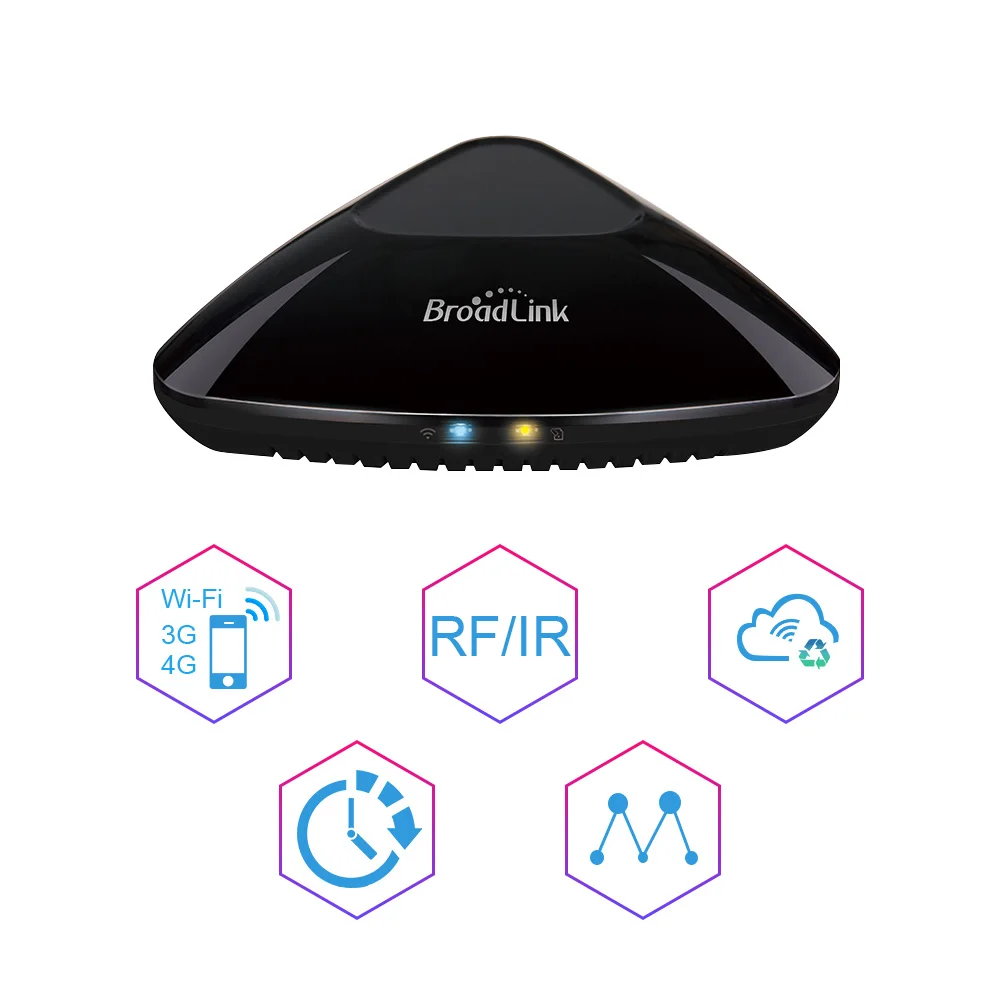 
 Broadlink RM Pro + умный беспроводной Wi-Fi/ИК-пульт дистанционного управления домашней автоматизации broadlink rm pro беспроводной пульт дистанционного управления  