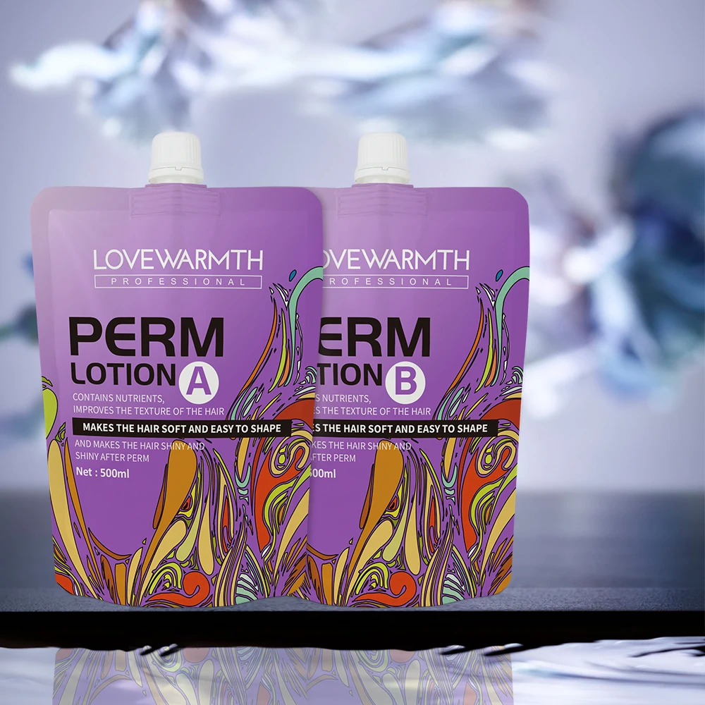Professional manufacturer wave lotion hair reboding perm lotion for salon use