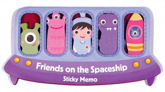 Odm New Style Different Size Paper Hot Stamping Cartoon Memo Pad Letterpress Printing