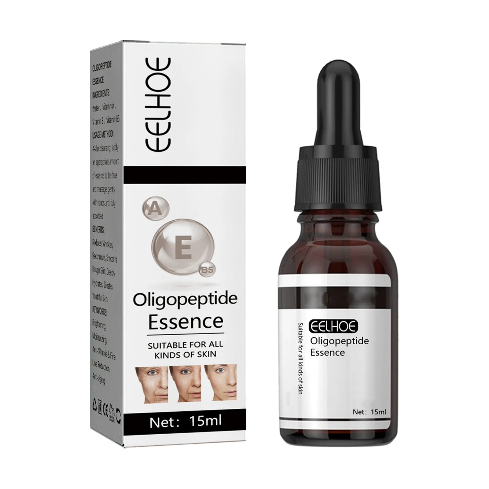Eelhoe Oligopeptide Anti-Aging Essence Moisturizes Tightens Skin Deeply Nourishes Skin Anti Wrinkle Serum