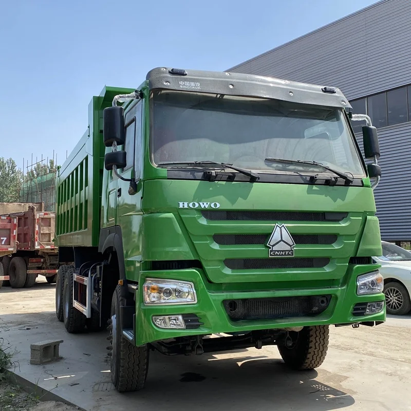 Fairly Used Second Hand China Sinotruk HOWO 6x4 Heavy Duty 371HP LHD Dump Truck