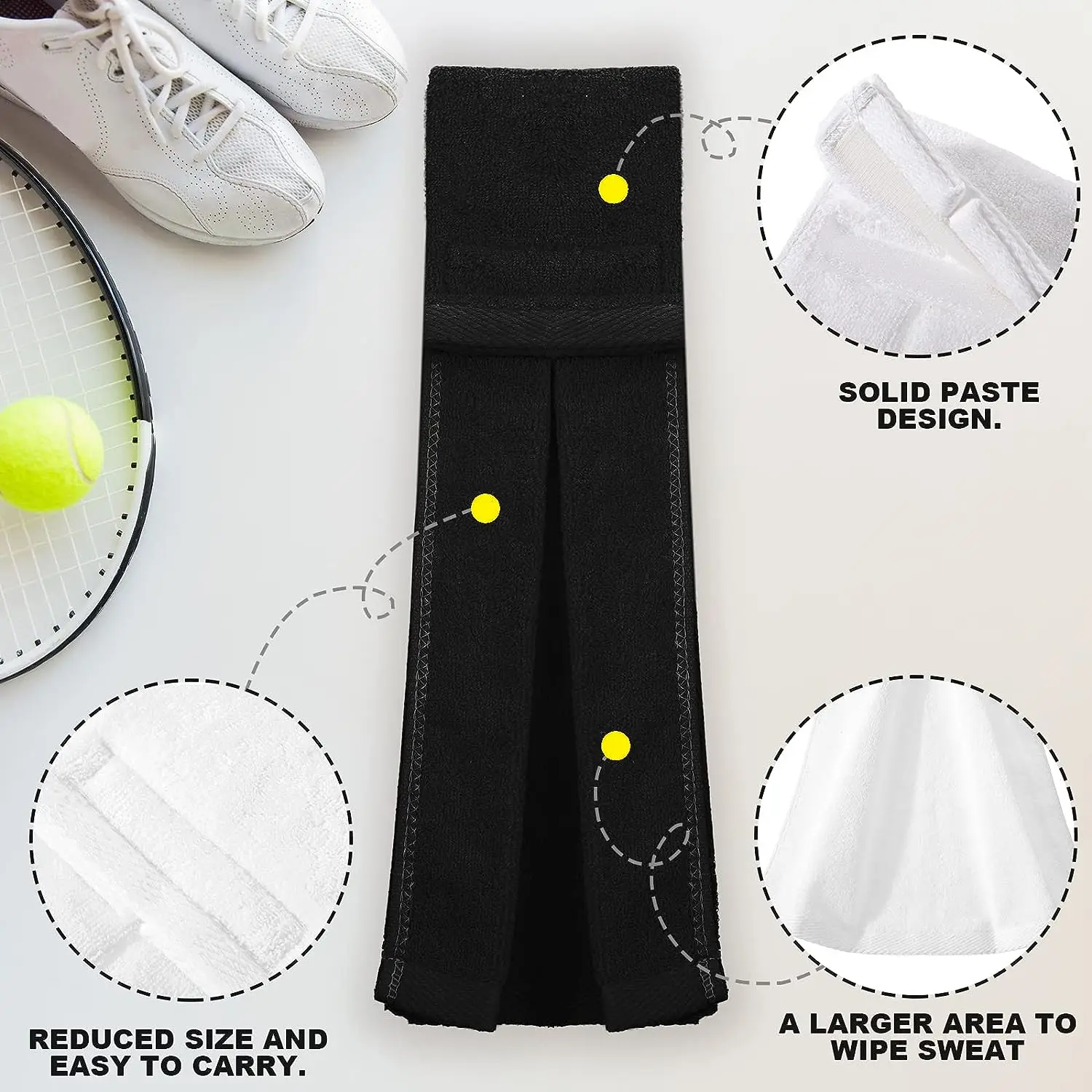 Custom sport towel cotton football Towel with embroidered logo