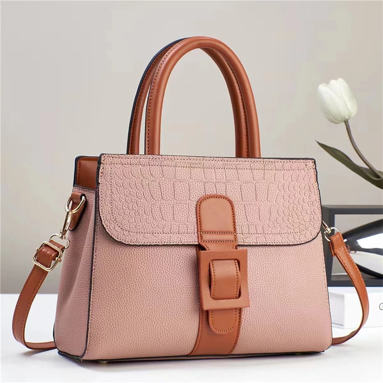 luxury brand pu fashion colorful  high quality beautiful ladies handbags women bags