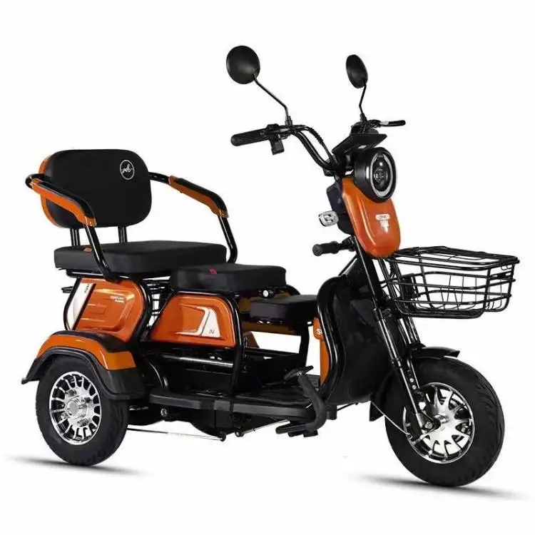 Long battery life 600W electric tricycle EEC Certificate Three Wheel Electric Tricycle for Passenger