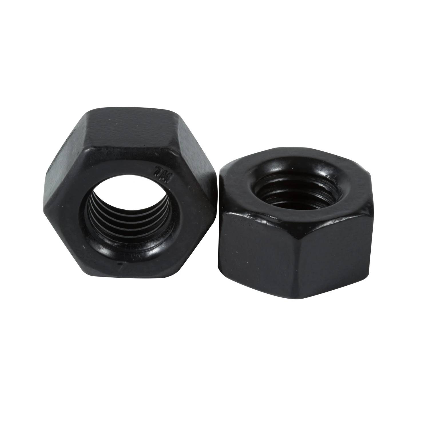 M56 Black Phosphate ASME B18.2.2 H=D A194 7 Bolt With Two Heavy Nut