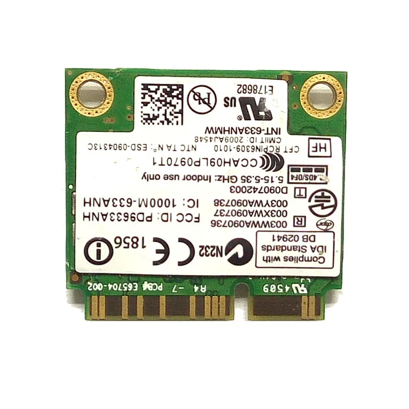 6300 633ANHMW 6300AN Centrino Ultimate-N 6300 FRU 60Y3233 WiFi network card For thinkpad Y460 Y560 T420 t430 X230