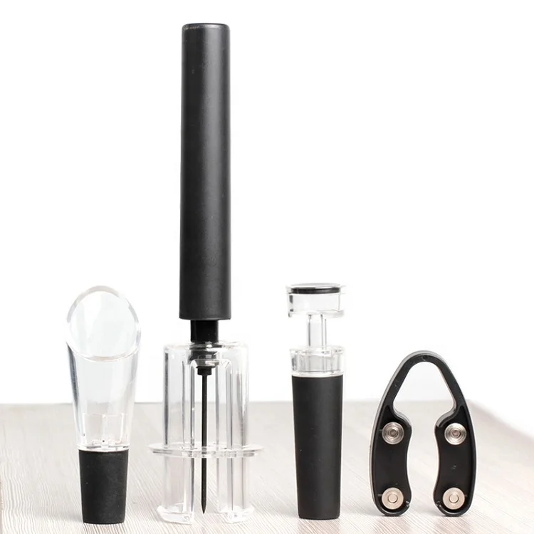 Sunway New Product Ideas 2022 Air Pressure Pump Corkscrew Wine Bottle Fast Pump Wine Opener