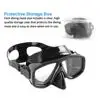 New Model Wide  Diving Mask Tempered Glass Silicone Glasses Frame Diving Mask  Manufacturers