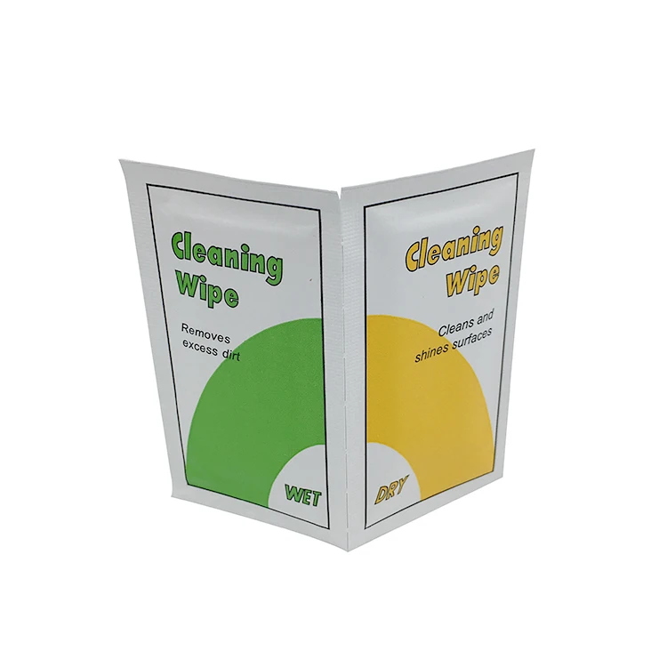 Wholesale Screen Cleaning Wipes Individual Wrapped Pre-Moistened Glass Cleaner Wipes