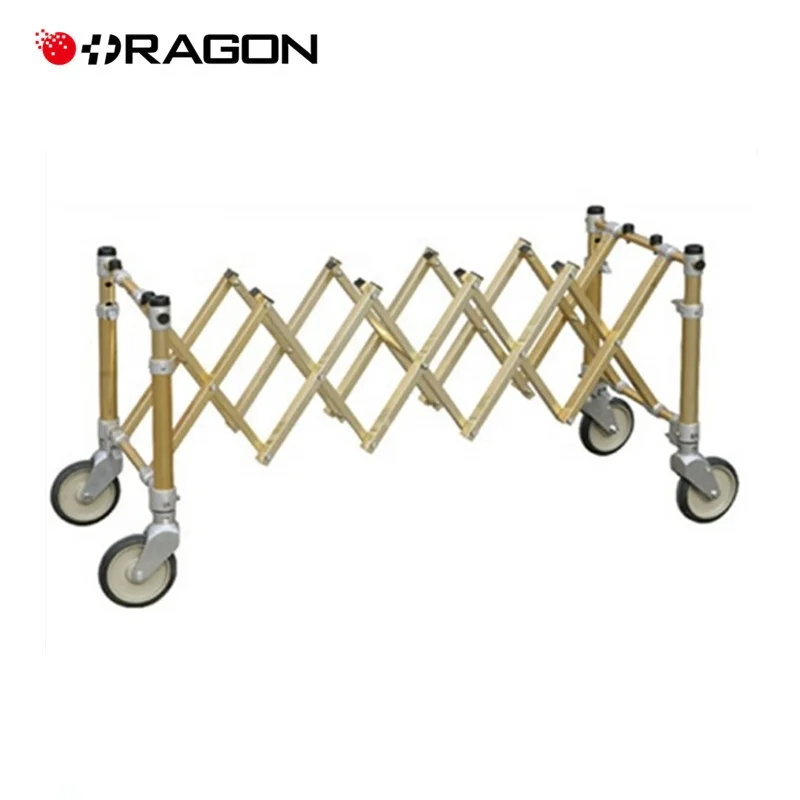 Foldable and Durable Casket Church Truck Metal Coffin Trolley for sale