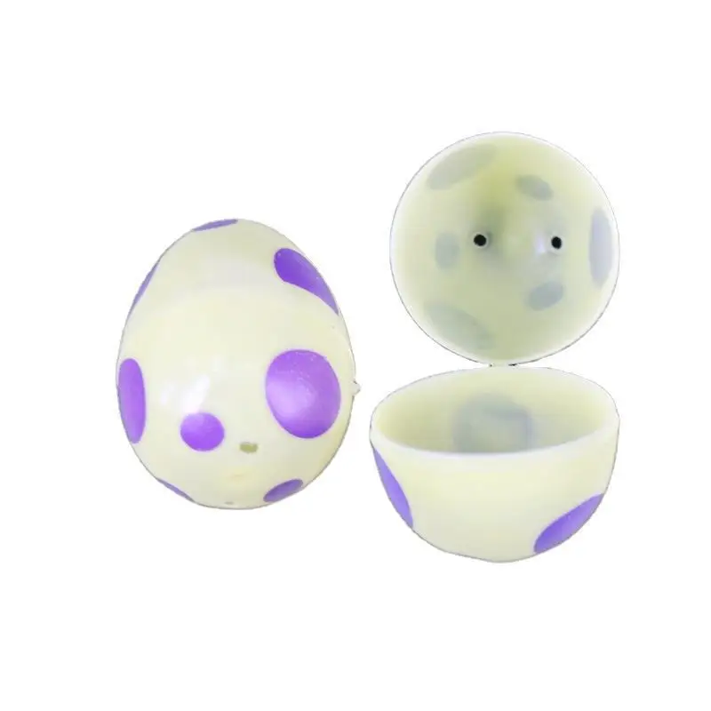 Easter Painted Plastic Open Eggs Kids DIY 12 Pcs Boxed Empty Plastic Eggs