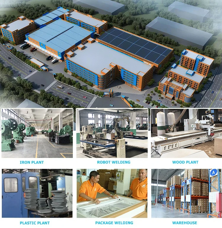 Office furniture made of high-quality steel with multiple drawers and a large capacity desk