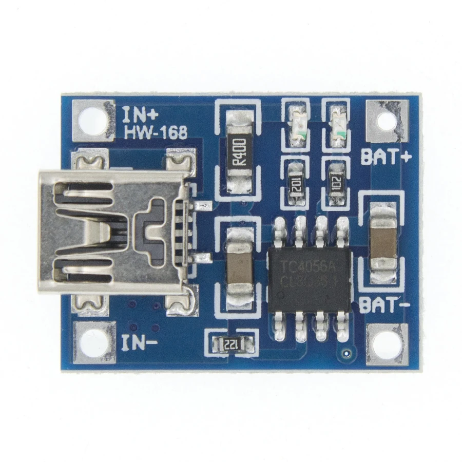 ZJI TP4056 двухканальная видеокамера с защитой функции 5V 1A Micro USB 18650 литиевая батарея зарядная плата для