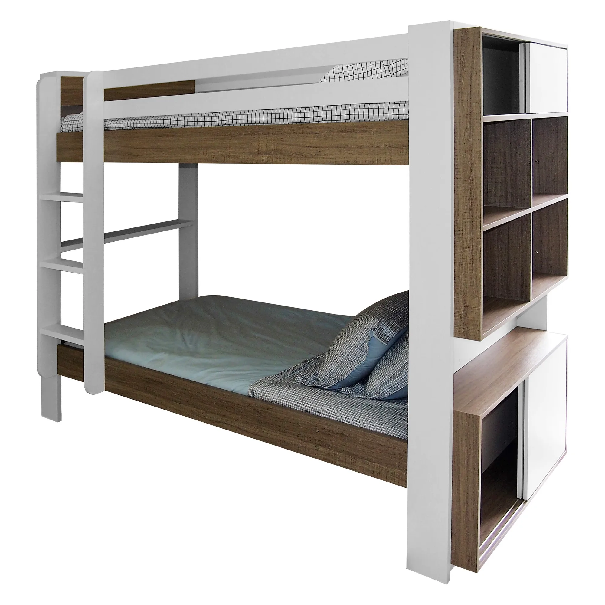 kids bunk bed with storage for girls children wooden bunk bed for kids