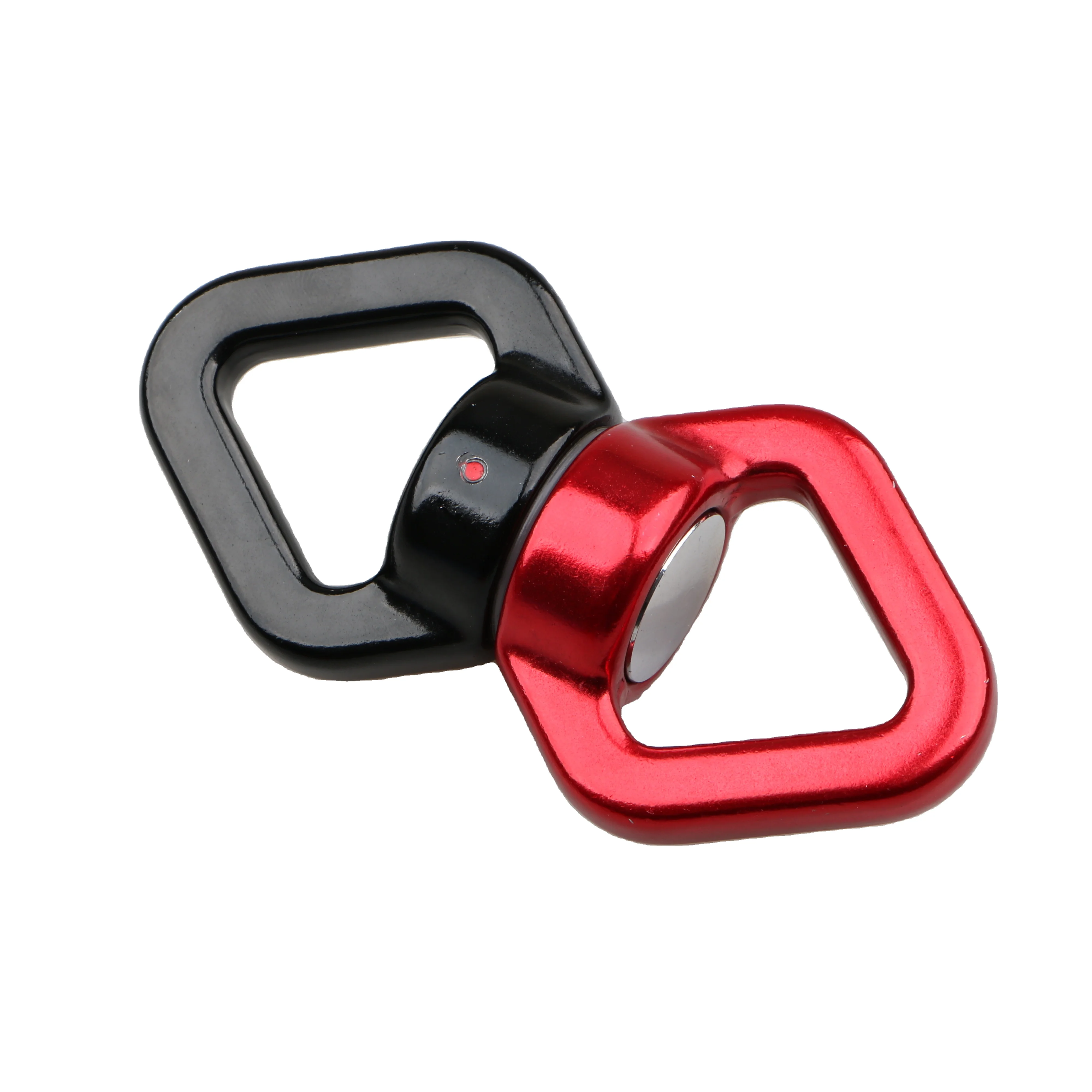 30kn Aluminum Eye Carabiner Rotational Rope Aerial Silks Dance Swing Hammock Climbing Connector Yoga Vitality Swing Swivels