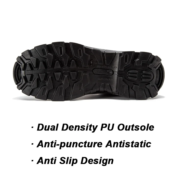 S1P Standard Oil Water Resistant Anti Slip Work Shoes Steel Toe Construction Safety Shoes Zapatos de Seguridad