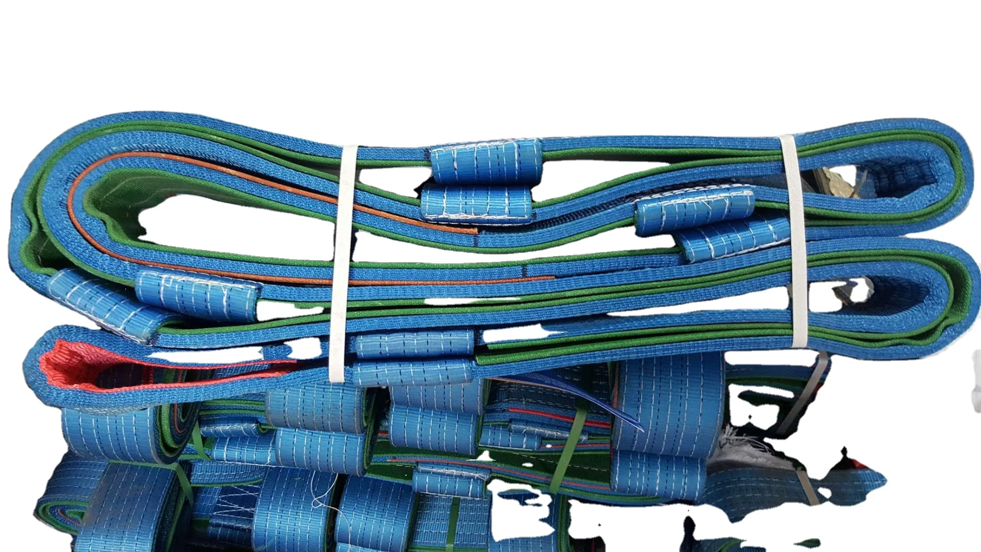 5 layers high intensity polyester glass belt glass webbing sling for glass sheet pack moving with 10 ton loading capacity