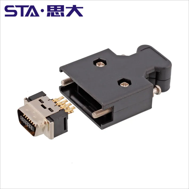 14PIN MDR соединитель SCSI разъем 10314-52A0-008 10314 2-5175677-1 Серводвигатель разъем