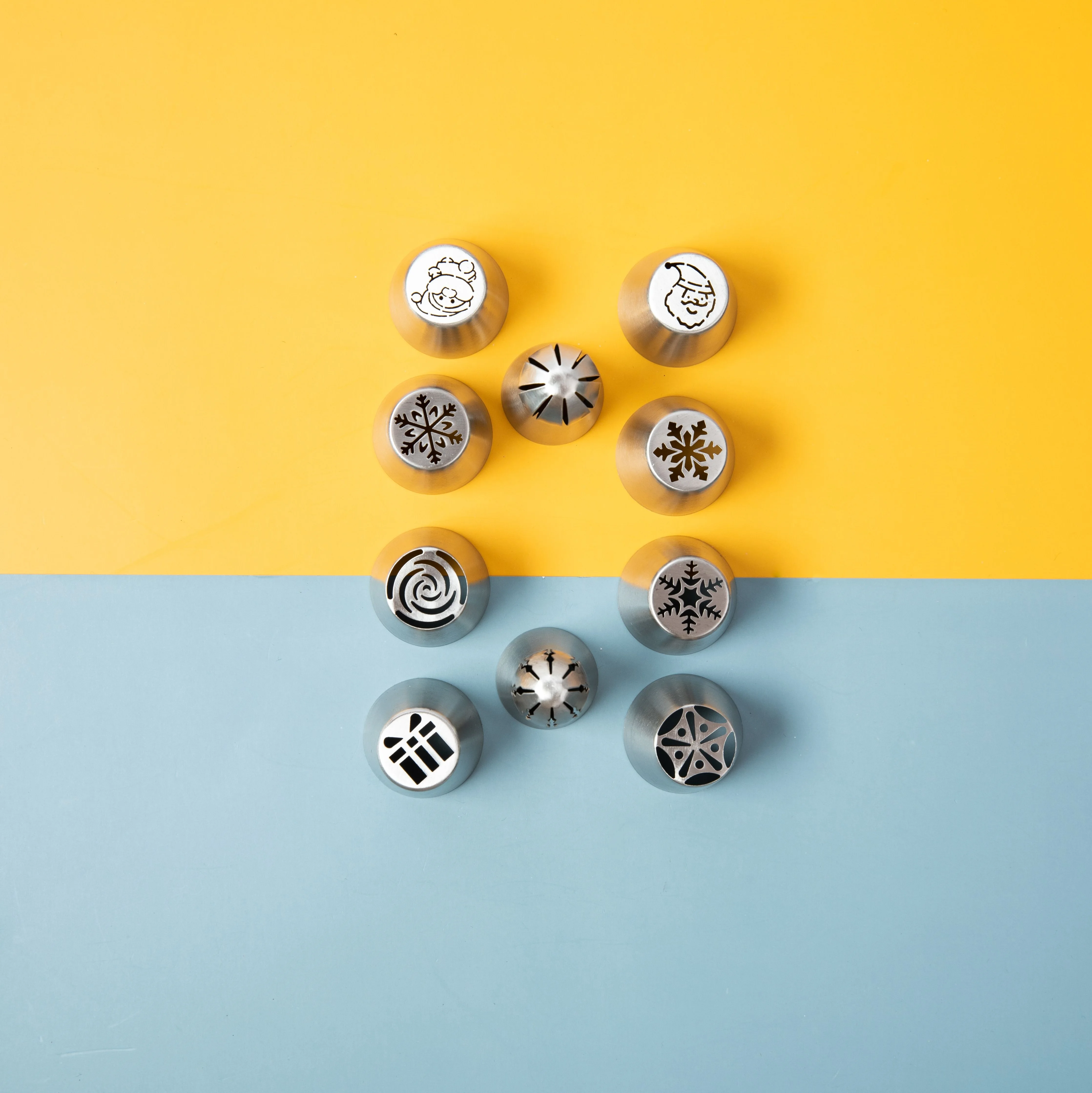 2024 Лидер продаж насадки для Рождественского торта русские украшения глазури инструменты выпечки