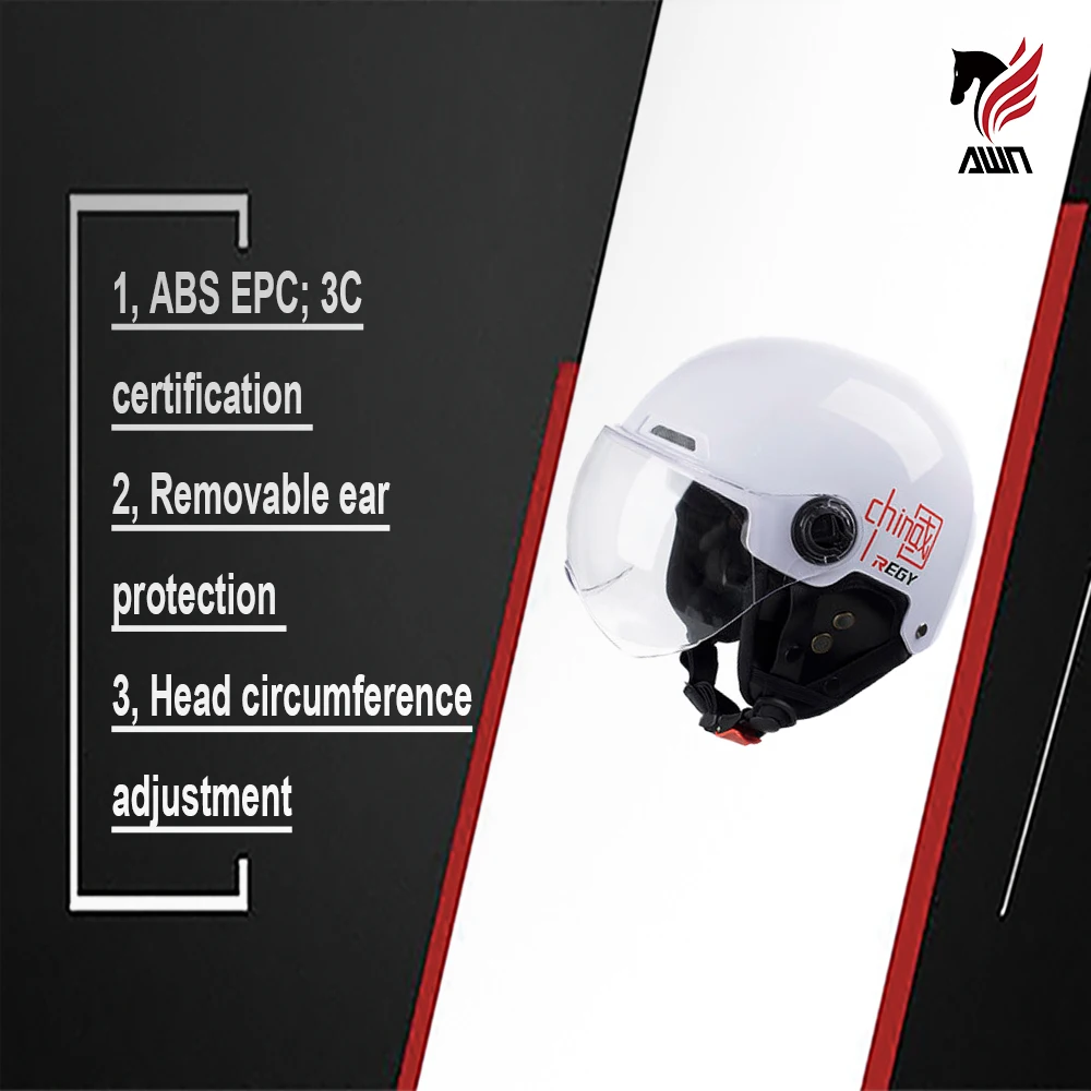 New Arrival High Quality  China Mask Half Face  Motorcycle Motorbike Helmet  Motorcycle With CE ECE CCC Approved