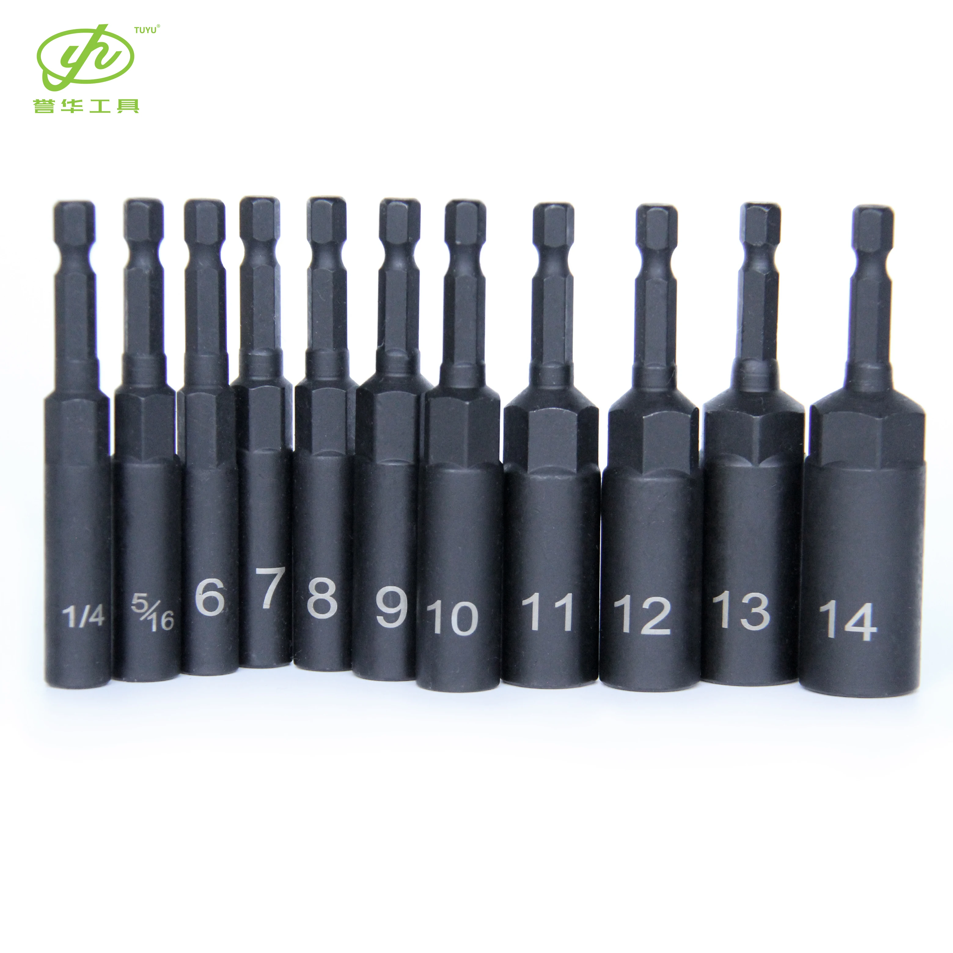 Extra Deep Nut Driver Set Screwdriver Hollow Socket bit