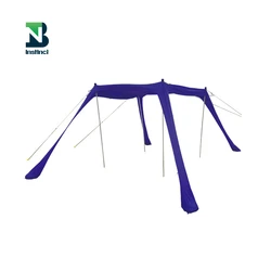 INSTINCT  Camping canopy Beach Canopy Awning lycra Sunshade Beach Tent With Sandbag  Aluminum Poles Sun Shelter