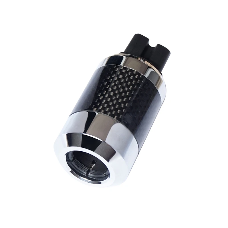 Латунь чистая медь позолоченный DIY HIFI кабель питания 3 pin US электрическая вилка + гнездовой Кабельный