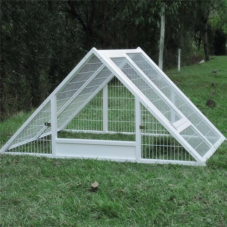 New Design Wooden Chicken Coop Outdoor Rabbit Hen Pet House With Backyard Run Luxury Large Chicken Cages