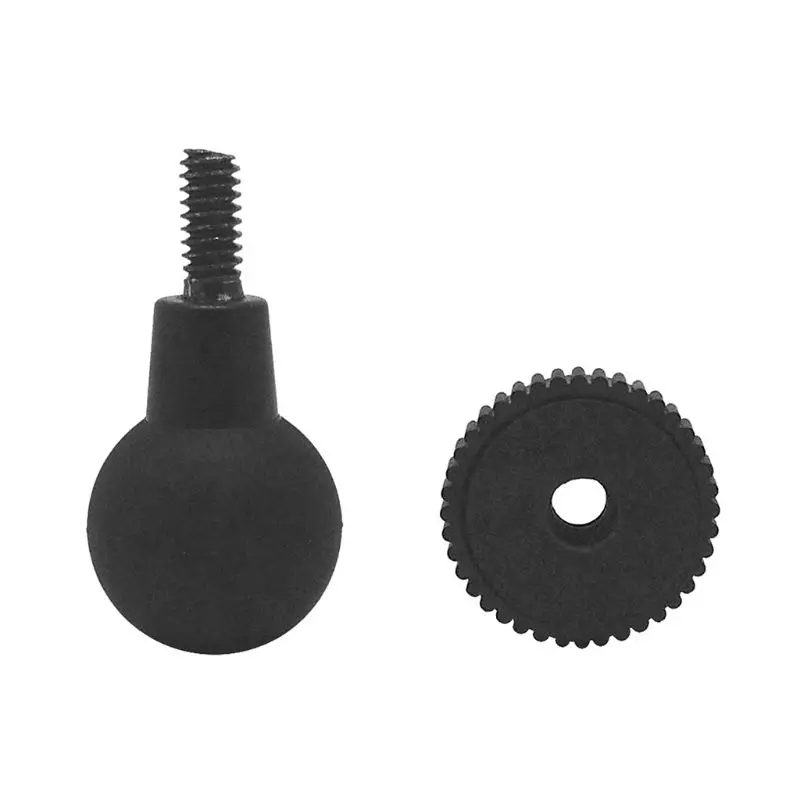 Rubber Ball Head Mount to 1/4 Screw Adapter Tripod Adapter for Ram Mount G-P Action Camera GPS Ball Mount Holder Accessories