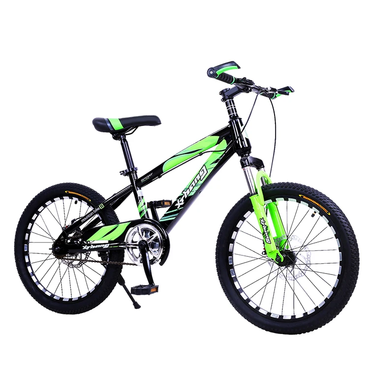 Wholesale price Bicycle Manufacturer 20-inch boy jump For Children with MTB saddle matched color 2 Hand Brakes light Weight Bike
