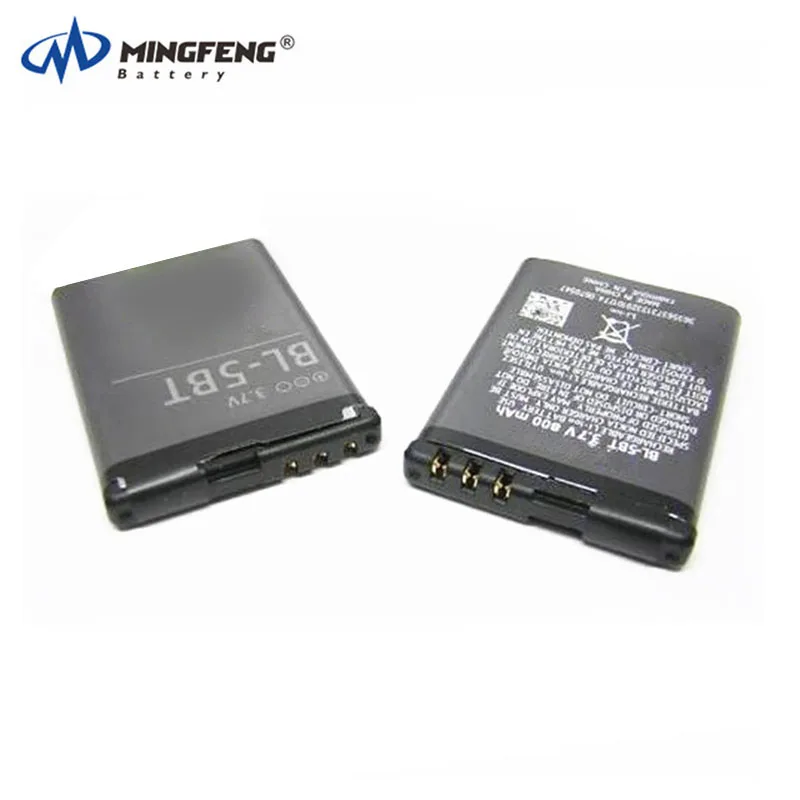  3 7 v 870 мА/ч Bl-5bt аккумуляторная батарея для Nokia Bl5bt N75 N76 2600 2605 2760