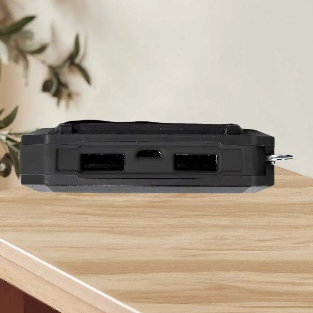 OSWELL Waterproof Solar Power Bank 30000mAh Hand Crank Emergency Solar Charger Powerbank for  hits , earthquake