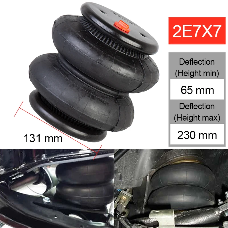 Пневматическая подвеска oem 2E7X7 2500Ib пневмоподвеска с одним портом 1/2 дюйма высота npt макс. 230