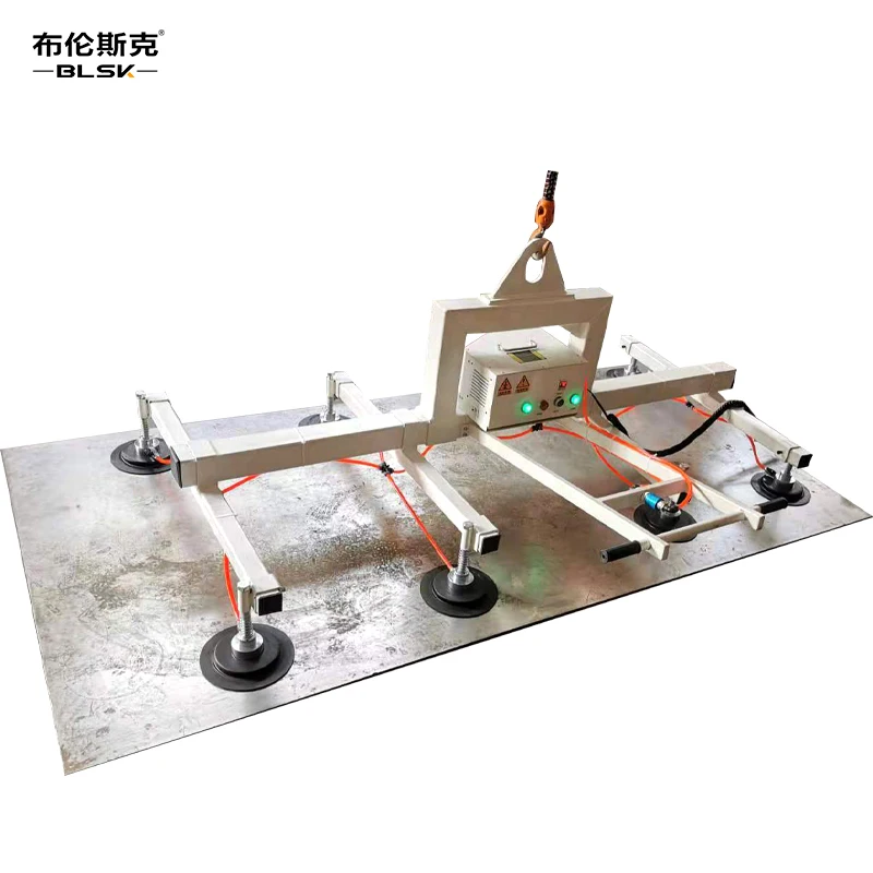 Vacuum elevator for stone, glass, metal plate handling equipment electric vacuum suction cup