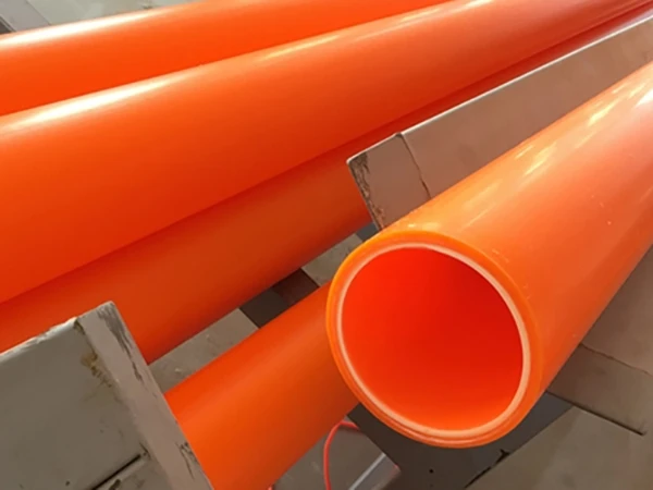 Малый диаметр MPP Электрический трубопровод пластиковая труба Dn100 SN32 PPR/как материал для защиты подземного кабеля