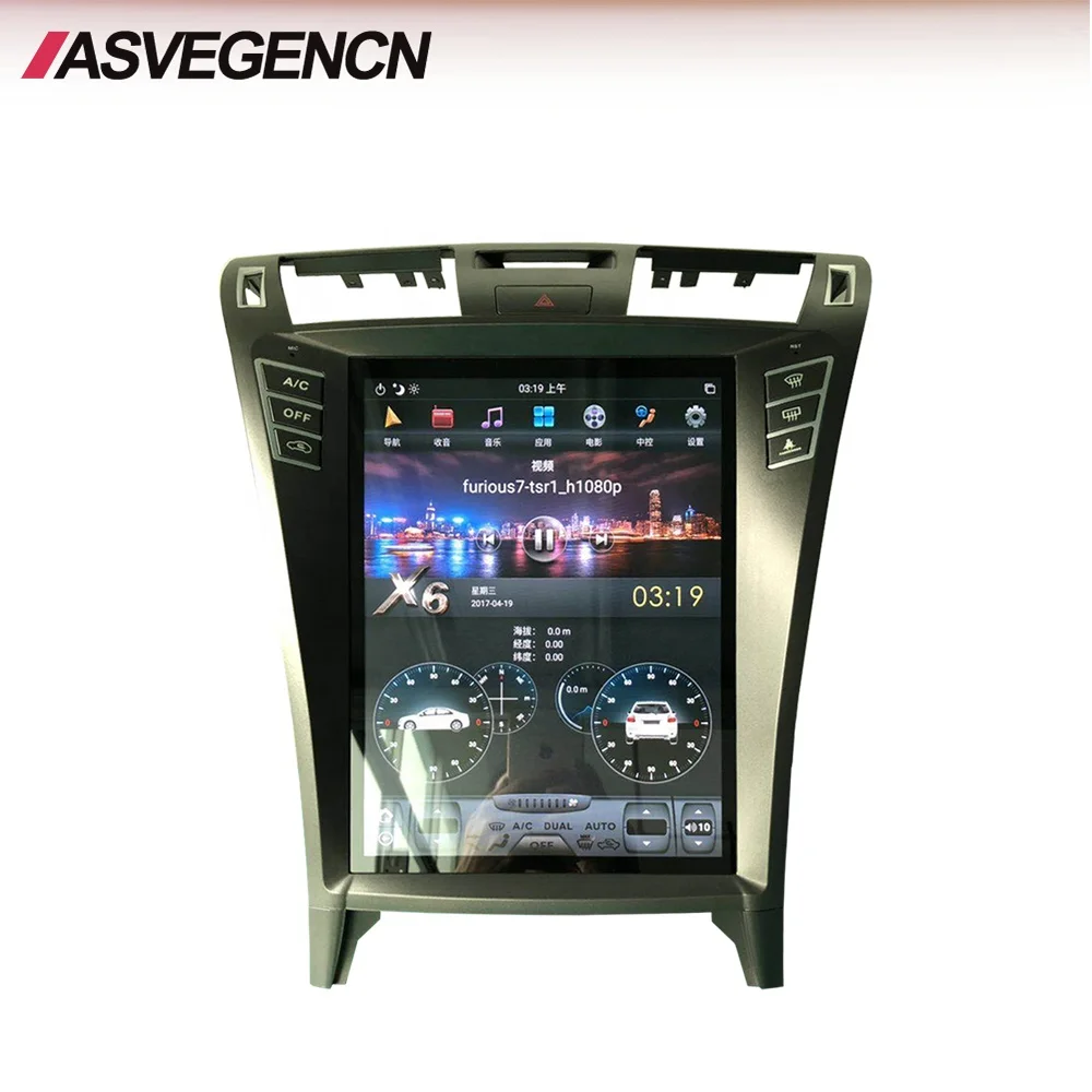 Factory Price Touch Screen Android Car GPS For Lexus Ls460 ,600  Car DVD Player Navigation With Playstore BT Wifi