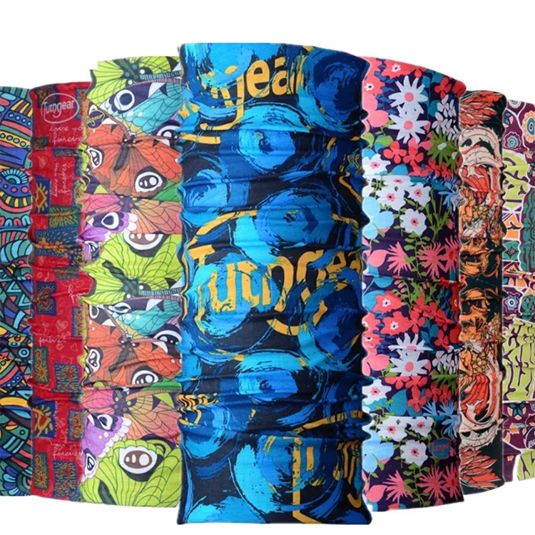 
sports running girls sports sweatbands headband african women and men elastic prints sports headband Head Wear magic bandana 