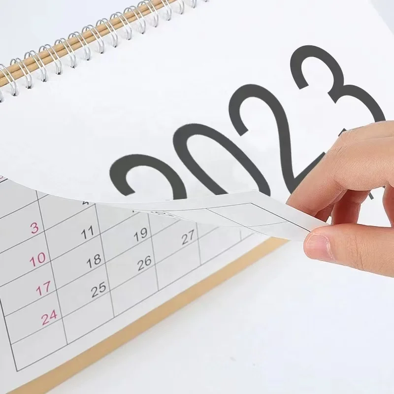 2023 2024 planner desk table calendar for business