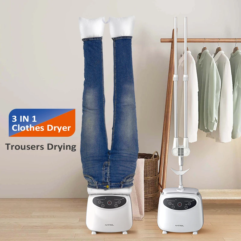 High Quality Portable Mini Clothes Dryer Smart Thermal Safety System Low Noise Automatic Steam Iron Household Electric Source