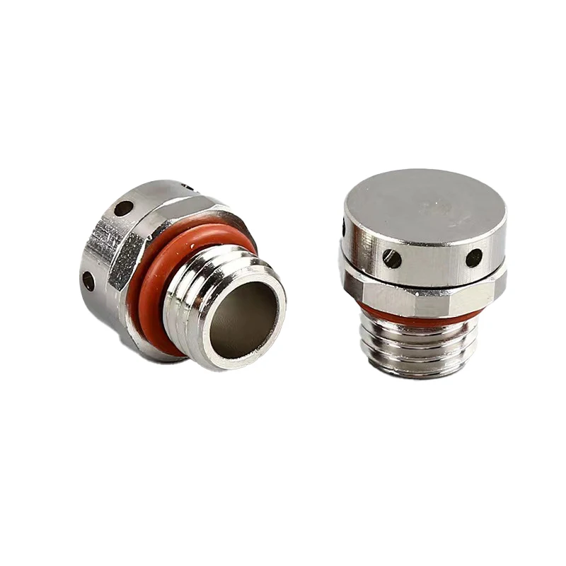 Metal Brass M16 Stainless Steel SS304 IP68 Venting Breather Vent Plug M6*1 for energy manufacturer air vent plug