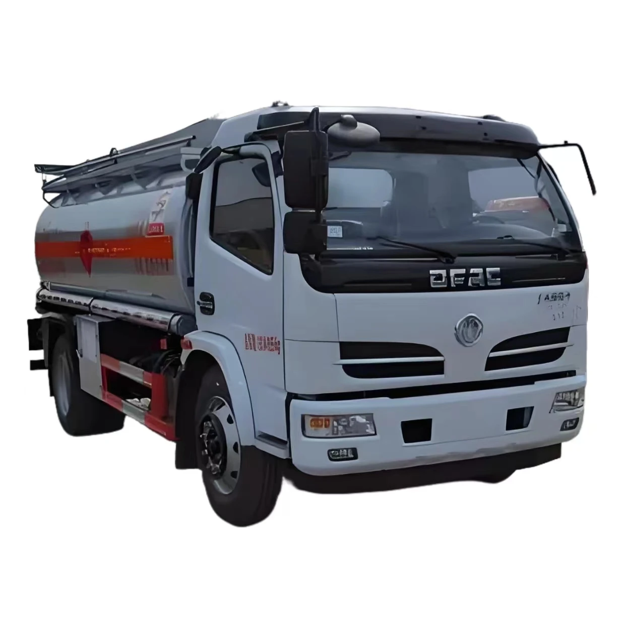 DONGFENG 3-5 ton Fuel Truck small capacity mini 5000 liters carbon steel fuel refueling tanker truck