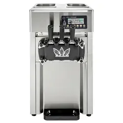 Must buy in summer LCD Display Table Top Mini Soft Ice Cream Machine Price/ Small Ice Cream Maker