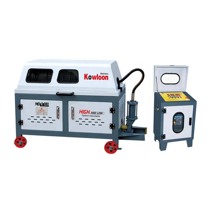 Катушка стальная Банди алюминиевая медная трубка труба выпрямление cut к длине машина с чипом-менее чистой резки