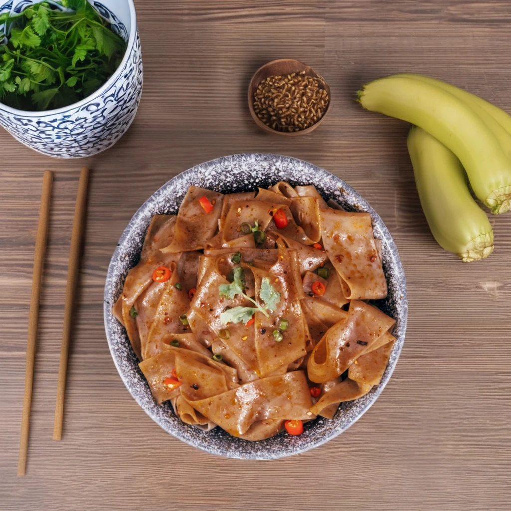 Wholesale Chinese Prepared Instant Food Buckwheat Noodles With Sesame Sauce Microwave Ready To Eat For Restaurant