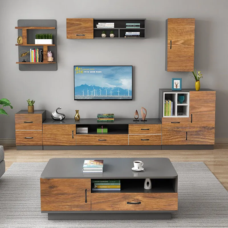 Simple Home Furniture Living Room Furniture Wooden Living Room Set Modern Tea Table Coffee Table