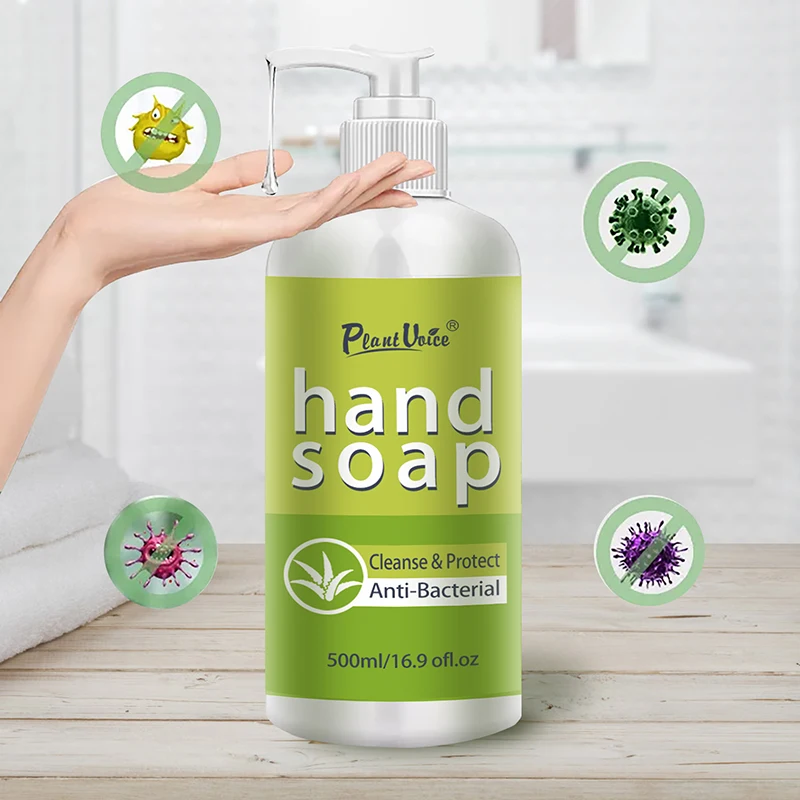 Bomei Made Factory Supplied Liquid Hand Soap OEM Portable Wash in Bottles with Pump