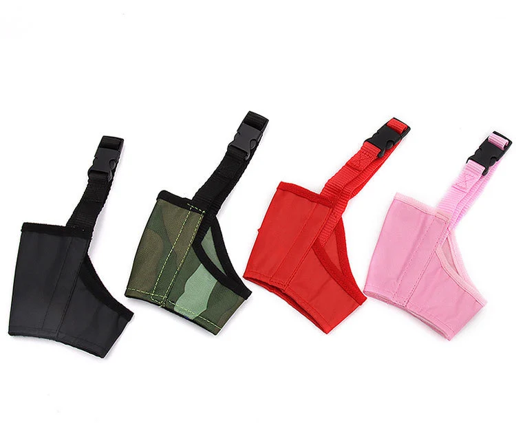 2024 New and Hot Sale Safety Dog Muzzle Stocked Fast Shipping Adjustable Anti-bite Dog Mouth Cover Pet Supplies Wholesale